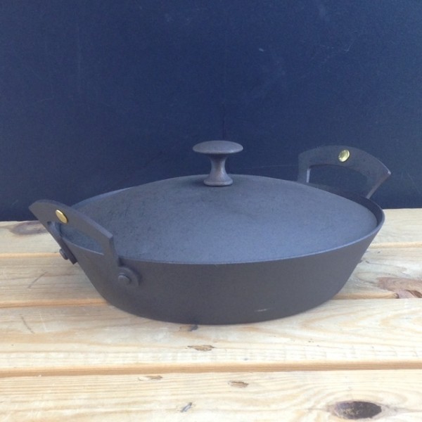 8 20cm Spun Iron Frying Pan